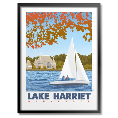Lake Harriet Bandshell Art Print