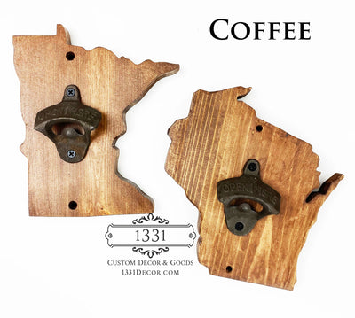 Minnesota Wall Bottle Opener