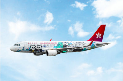 Phoenix 1:400 Hong Kong Airlines Airbus A320 B-LPP "Ocean Park HK" PH04689 PRE-ORDER