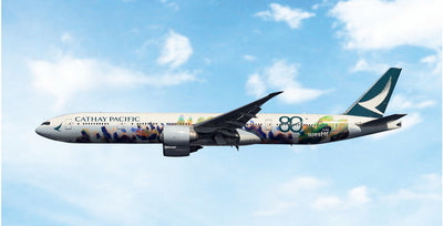 Phoenix 1:400 Cathay Pacific Boeing 777-300ER B-KQU "Spirit of Hong Kong 80th Anniversary" PH04698 PRE-ORDER