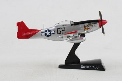 Postage Stamp 1:100 North American P-51D 62 Mustang "Bunny" (Tuskegee Airmen Red Tail) PS5342-11