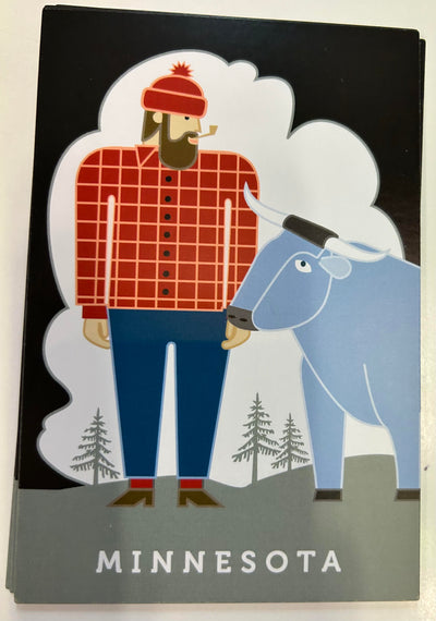Paul Bunyan Postcard
