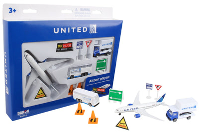 Daron Realtoy United Airlines Airport Playset RT6261-2
