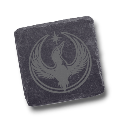 Rebel Loon | Slate Coaster Set (Set of 4)