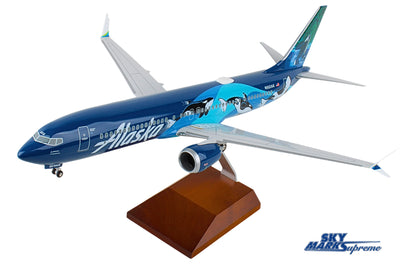 Skymarks Supreme 1:100 Alaska Airlines Boeing 737 MAX 9 "West Coast Wonders" SKR8294