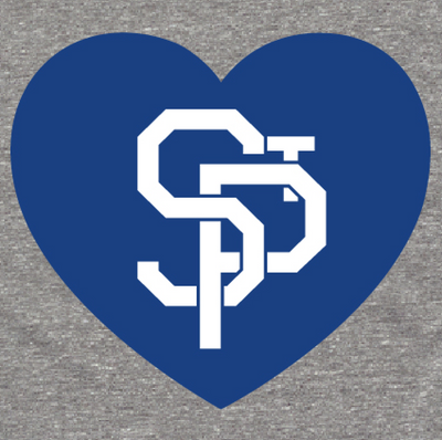 Love STP Blue Heart T-Shirt