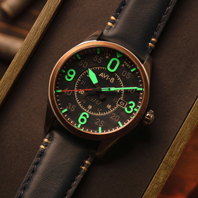 Smith Automatic Spitfire Watch (Distressed Blue)