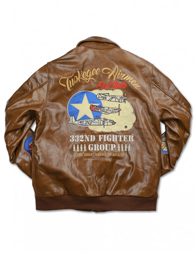 Tuskegee Airmen Leather Jacket