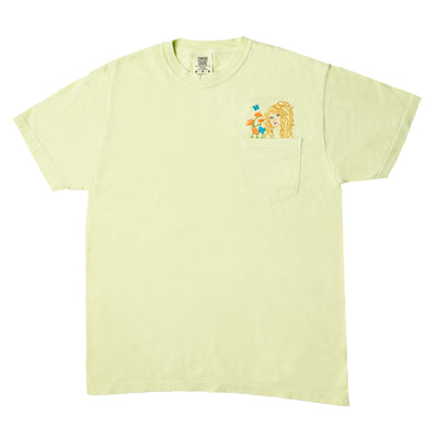Taylor Swift Embroidered Pocket T-Shirt - Green