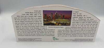 Home Fields Replica - Metrodome (Minnesota Vikings 1982-2013)