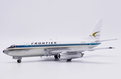 JC Wings 1:200 Frontier Airlines Boeing 737-200 N7377F (Polished) XX20506