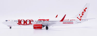 JC Wings 1:200 Lion Air Boeing 737-900ER PK-LOF "100th Boeing Next-Generation 737" XX20610 PRE-ORDER