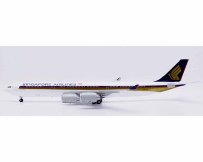 JC Wings 1:200 Singapore Airlines Airbus A340-500 "Large Titles" (With Stand) 9V-SGD XX20674