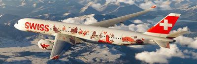 JC Wing 1:400 Swiss Airbus A350-900XWB "Wanderlust" (With Antenna) HB-IFA XX40284
