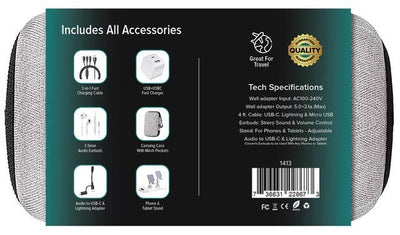 6 in 1 Quick Charging Travel Kit