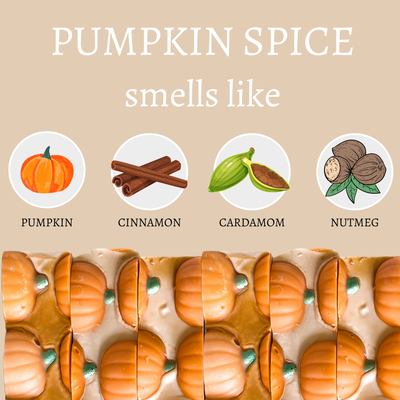 Pumpkin Spice Halloween Handmade Bar Soap - 4oz