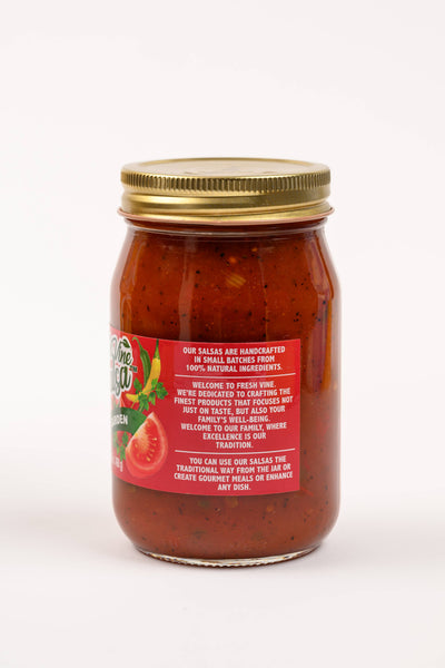 Fresh Vine Hot Garden Salsa 16.5oz.