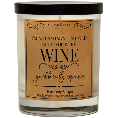 Birthday Candle - Funny Gift | Really Expensive Wine