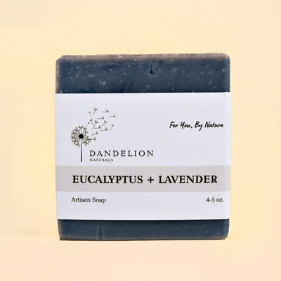 Eucalyptus Lavender Bar Soap | Essential Oil Only Soap Bar