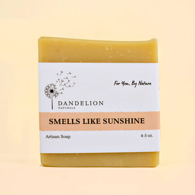 Smells Like Sunshine Bar Soap | Grapefruit Orange Lemon Soap