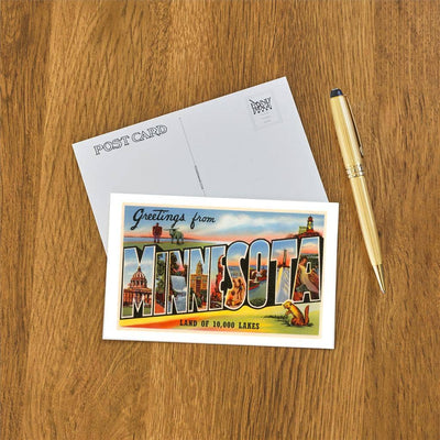 Postcard MN-71 Greetings from Minnesota