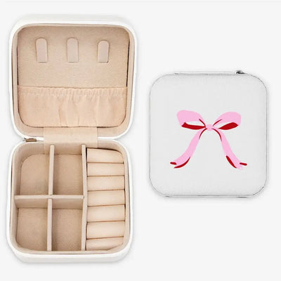 Taylor Swift & Bow Travel Jewelry Case