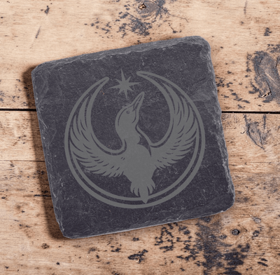Rebel Loon | Slate Coaster Set (Set of 4)
