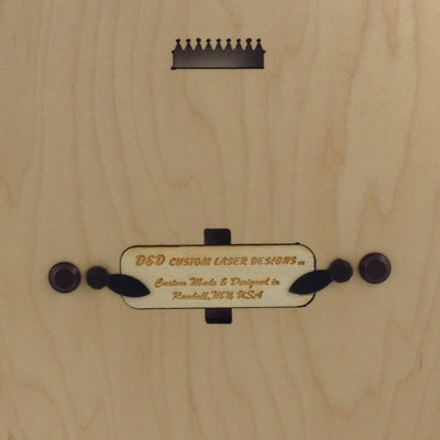 Minnesota Map 3 Track Cribbage Board