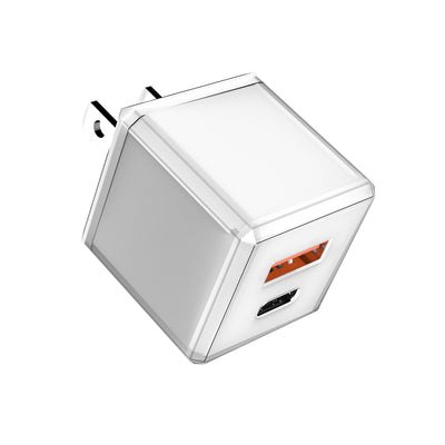 Rapid Wall Charger USB 20W Cubic Design - Retail Pack