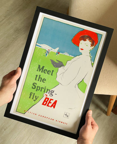 British European Airways (Meet the Spring – Fly BEA) 1950s