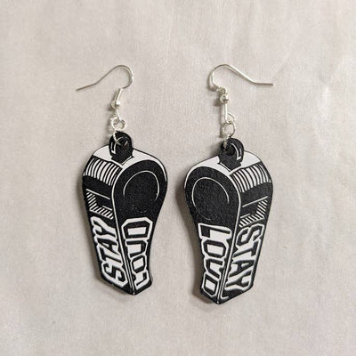 Stay Loud Creative Resistance Earrings & Pins