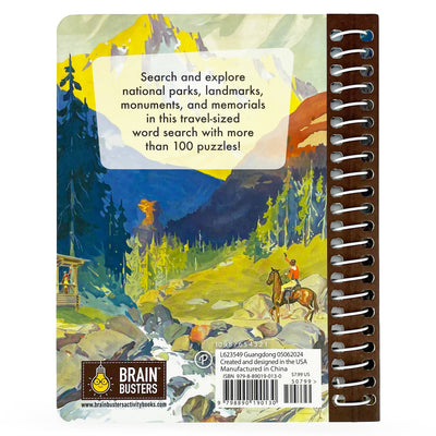 National Parks Word Search