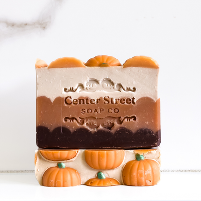 Pumpkin Spice Halloween Handmade Bar Soap - 4oz