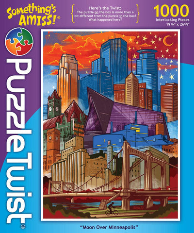 Moon Over Minneapolis PuzzleTwist Puzzle