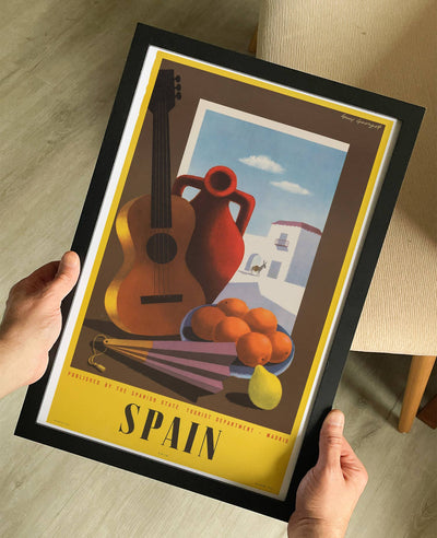 Spain – Vintage Travel Poster Print