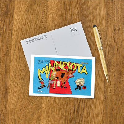 Postcard MN-324 Greetings from Minnesota