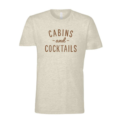 Cabins & Cocktails Unisex T-Shirt