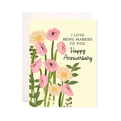 Married To You Anniversary Greeting Card