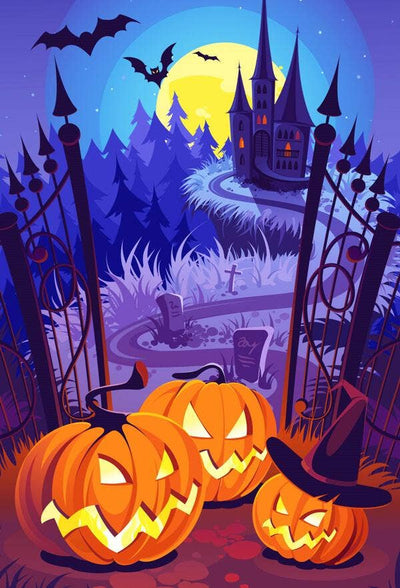 Halloween - Scare-bnb Mini Jigsaw Puzzle Fall Season Gift
