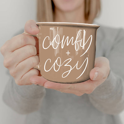 Fall Mugs Funny, Orange & Brown Halloween Coffee Cup Ceramic