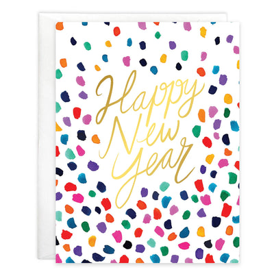 New Years Card - Colorful New Year