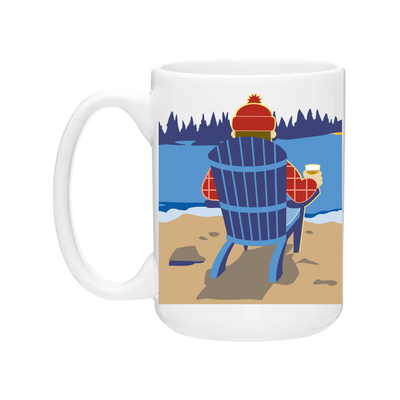 Ceramic Coffee Mug | Paul Bunyan + Babe Sunset Wrap
