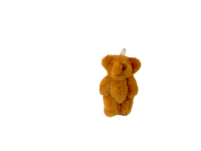 Tiny Soft Stuffed Teddy Bear  (Ginger)