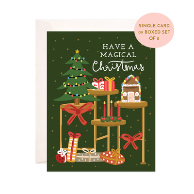 Christmas Stand Greeting Card - Christmas Card