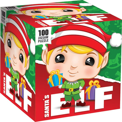 Santa's Elf 100 Piece Jigsaw Puzzle