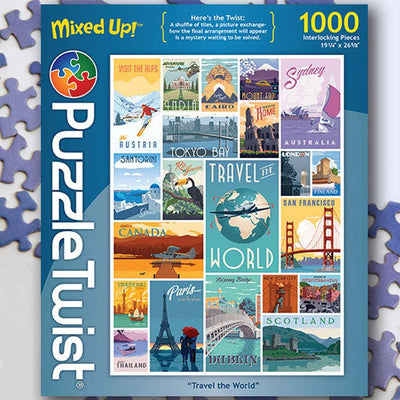 Travel the World PuzzleTwist Puzzle