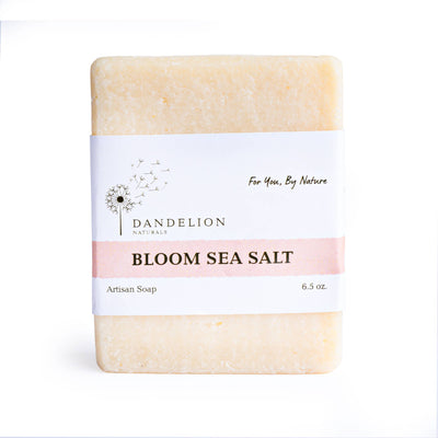 Bloom Sea Salt Bar Soap | Essential Oil Soap | Vegan Soap