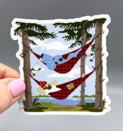 Bunyan Hammocks Sticker