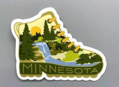 Hiking Boot 3" Sticker