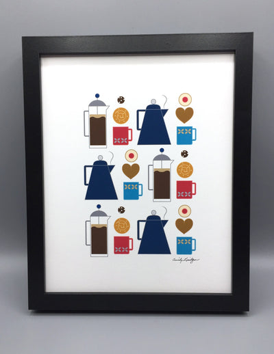 Coffee & Cookies Art Print